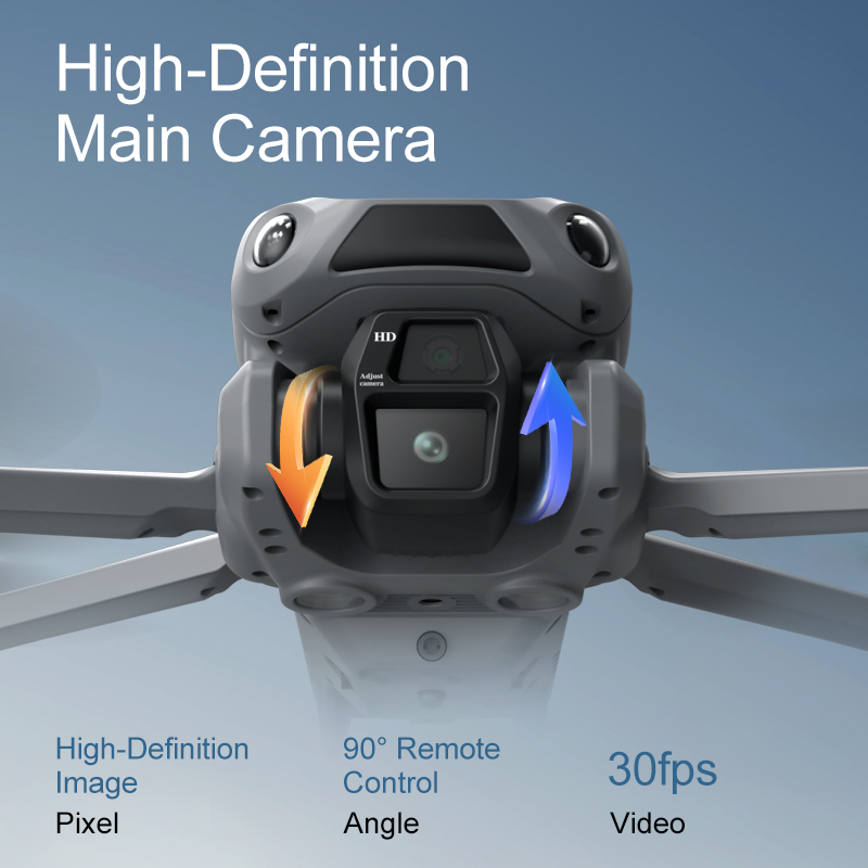 طائرة بدون طيار LF682 للتصوير  - مراجعة Drone Gimbal 2 Axis وسعره